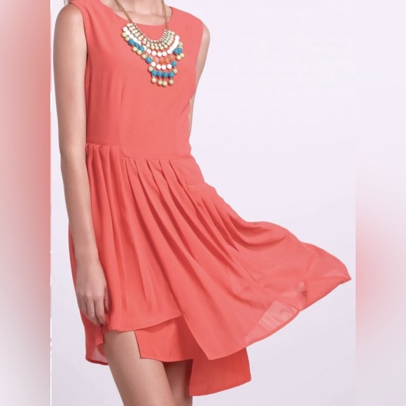 Anthropologie Dresses & Skirts - Anthropologie|Sleeveless Treasure by Samantha Pleet Stairways Chiffon Mini Dress